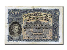 Billet, Suisse, 100 Franken, 1943, 1943-05-07, TTB+ - Switzerland