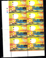 INDIA, 2015, Bharat Heavy Electricals Limited, BHEL, Industry, Steel, Crane, Chimney, Block Of 8 Traffic Lts,  MNH, (**) - Unused Stamps