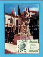 CASCAIS - Monumento A Luis De Camões - TURISMO - 26.09.1980 - PORTUGAL - CARTE MAXIMUM - MAXICARD - Cartes-maximum (CM)