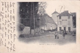 SEPTEUIL - Ecole De Filles - Animé - Carte Timbrée En 1902 - Septeuil