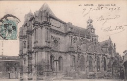 Cp , 27 , GISORS , Église (côté Sud) - Gisors