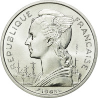 Monnaie, FRENCH AFARS & ISSAS, 5 Francs, 1968, Paris, FDC, Aluminium - Autres – Afrique