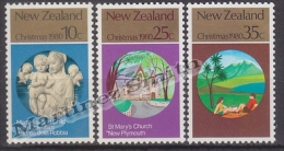 New Zealand - Nouvelle Zelande 1980 Yvert 778-80 Christmas - Noël - MNH - Unused Stamps