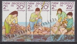 New Zealand - Nouvelle Zelande 1981 Yvert 798-800 In Profit Of The Childrens Health - Marine Environment - MNH - Unused Stamps