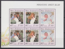 New Zealand - Nouvelle Zelande 1989 Yvert BF 67 In Profit Of The Childrens Health - Miniature Sheet - MNH - Unused Stamps