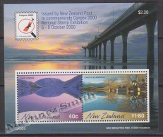 New Zealand - Nouvelle Zelande 2000 Yvert BF 143 Canpex 200 Philatelic Exhibition - Miniature Sheet - MNH - Nuovi