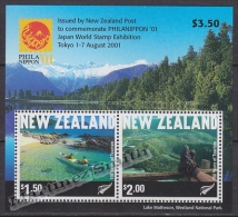 New Zealand - Nouvelle Zelande 2001 Yvert BF 150 - Philanippon'01, 100 Years Of Tourism - Miniature Sheet - MNH - Nuevos