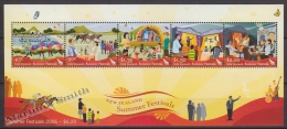 New Zealand - Nouvelle Zelande 2006 Yvert BF 213 - Summer Festivals - Miniature Sheet - MNH - Ongebruikt