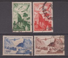 ALGERIE  POSTE AERIENNE N°  9/12  Used   Réf  C102 - Segnatasse