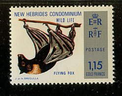 (cl. 2 - P.45) Nelles Hébrides **  N° 385 (ref. Michel Au Dos) Chauve-souris - - Unused Stamps