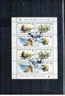 Makedonien / Macedonia 2001 Michel 215-18 Kleinbogen / Sheet Of 9 Gestempelt / Fine Used - Usati