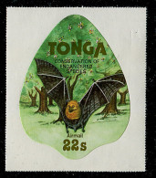 (cl. 2 - P.46) Tonga ** PA  N° 245 (ref. Michel Au Dos) Chauve-souris - - Tonga (1970-...)