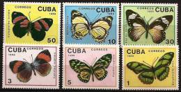 CUBA: Papillons (Yvert 2914/19) Neuf Sans Charniere. MNH - Papillons
