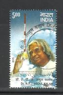 INDIA, 2015, FIRST DAY CANCELLED,  Former President Dr. APJ Abdul Kalam, 1 V - Usati