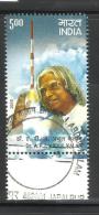 INDIA, 2015, FIRST DAY CANCELLED,  Former President Dr. APJ Abdul Kalam, 1 V - Oblitérés