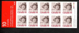 Delcampe - CANADA POSTFRIS MINT NEVER HINGED POSTFRISCH EINWANDFREI YVERT C2046 (i) - Carnets Complets