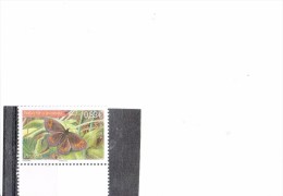 ANDORRA 2014 - STAMP MNH  - PAPILLONES-FARFALLE-MARIPOSAS-BUTTERFLY "PITAVOLA" OF € 0,83 PERFECT - Neufs