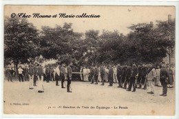 13 EME ESCADRON DU TRAIN DES EQUIPAGES ETEM - LA PARADE - CPA MILITAIRE - Regimente