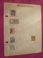 LEVANT FRANCAISE 6 TIMBRES COLONIES FRANCAISES ALLEGORIQUE MERSON MOUCHON SEMEUSE Neuf Sur Charnières (*) & Oblitérés MN - Gebraucht