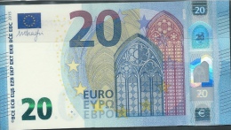 € 20  ITALIA SC S013 A4  DRAGHI  UNC - 20 Euro