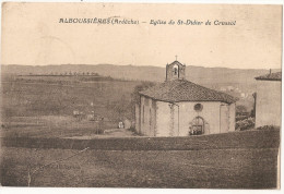 Ardèche - 07 - Alboussières église De St Didier De Crussol 1925 - Andere & Zonder Classificatie