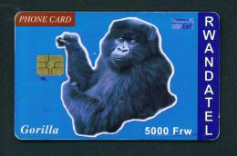 RWANDA - Chip Phonecard As Scan - Ruanda