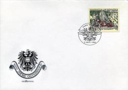 Liechtenstein - 1996 1000 Ans Autriche ( FDC + Unused Stamp  ) - Lettres & Documents