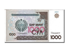 Billet, Uzbekistan, 1000 Sum, 2001, SPL - Uzbekistán