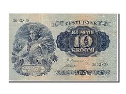 Billet, Estonia, 10 Krooni, 1928, SUP - Estonie