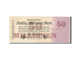 Billet, Allemagne, 50 Millionen Mark, 1923, KM:98a, TTB - 50 Miljoen Mark