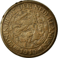 Monnaie, Pays-Bas, Wilhelmina I, Cent, 1915, SUP, Bronze, KM:152 - 1 Centavos