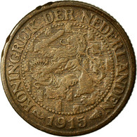 Monnaie, Pays-Bas, Wilhelmina I, Cent, 1915, SUP, Bronze, KM:152 - 1 Cent
