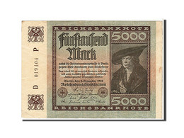 Billet, Allemagne, 5000 Mark, 1922, KM:81b, TTB+ - 5.000 Mark