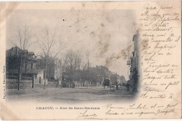 CHATOU Rue De Saint Germain Timbrée Précurseur  TB  (petites Salissures) - Chatou