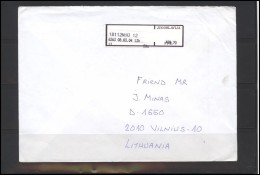 YUGOSLAVIA Brief Postal History Envelope YU 058 Automatic Stamps ATM - Briefe U. Dokumente