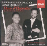 BARBARA  HENDRICKS   Gino Quilico  Duo D'operettes ///  CD ALBUM  NEUF  16 TITRES  NEUF SOUS CELLOPHANE - Weihnachtslieder