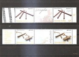 SLOVENIA 2014,EUROPA CEPT,MUSIC INSTRUMENTS,THE RATLE AND HALOZE FLUTE,,MNH - 2014