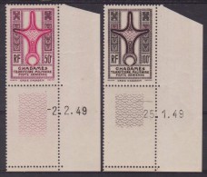 1949 GHADAMES  POSTA AEREA AIR MAIL A5/A6 MNH - Unused Stamps