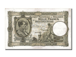 Billet, Belgique, 1000 Francs-200 Belgas, 1939, 1939-04-17, TTB - 1000 Francos & 1000 Francos-200 Belgas