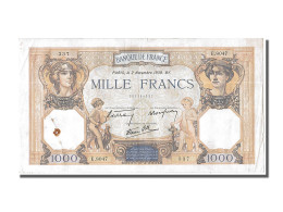 Billet, France, 500 Francs, 1 000 F 1927-1940 ''Cérès Et Mercure'', 1939 - 1 000 F 1927-1940 ''Cérès Et Mercure''