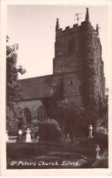 Staffs - , ELFORD, St Peter's Church - Real Photo By Ernest Abrahams - Unclassified