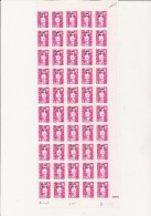 ST PIERRE ET MIQUELON - LOT - N° 817 A 820 EN FRAGMENT DE FEUILLES DE 50 EXEMPLAIRES AVEC COIN DATE - COTE : 295 € - Unused Stamps