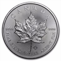 CANADA 5 Dollars Argent 1 Once Maple Leaf 2016 - Canada