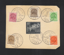 Hungary Fragment Magyar Piaristik 1942 - Covers & Documents