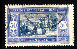 Senegal Used Scott #104 50c Senegalese Preparing Food - Oblitérés