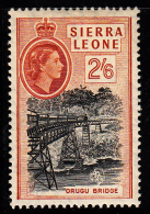 Sierra Leone MH Scott #204 2sh6p Orugu Bridge - Sierra Leone (...-1960)