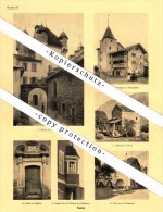 Photographien / Ansichten , 1935 , Grone , Granges , St. Léonard , Sierre / Siders , Prospekt , Architektur , Fotos !!! - Granges