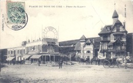 PICARDIE - 80 - SOMME - BOIS DE CISE - Plage Du Square - Animation - Pliure Droite - Bois-de-Cise