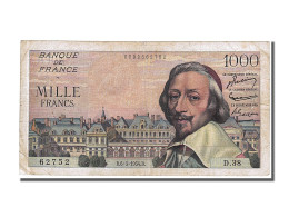 Billet, France, 1000 Francs, 1 000 F 1953-1957 ''Richelieu'', 1954, 1954-05-06 - 1 000 F 1953-1957 ''Richelieu''