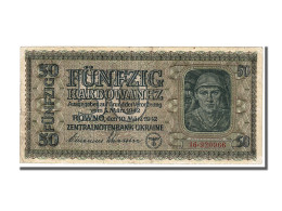 Billet, Ukraine, 50 Karbowanez, 1942, 1942-03-10, TTB - Ukraine